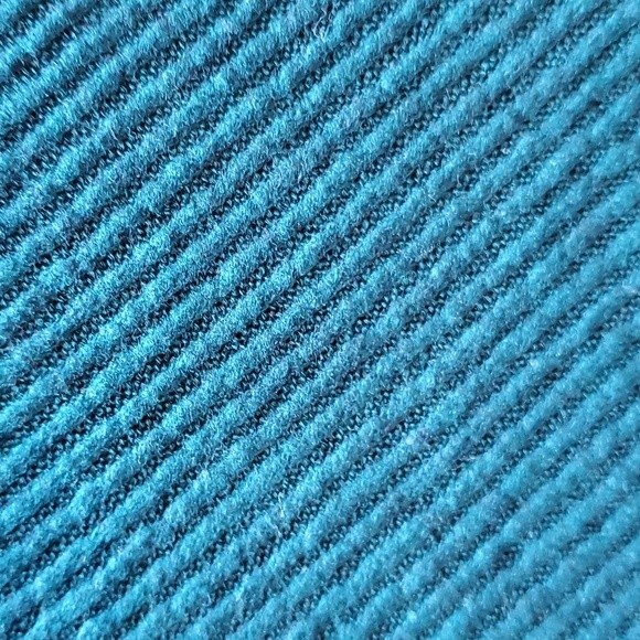 TWO A-LINE SOFT KNIT TOPS SIZE LARGE BELL SLEEVE GREEN VARIEGATED BLUE APT. 9 - Picture 10 of 11